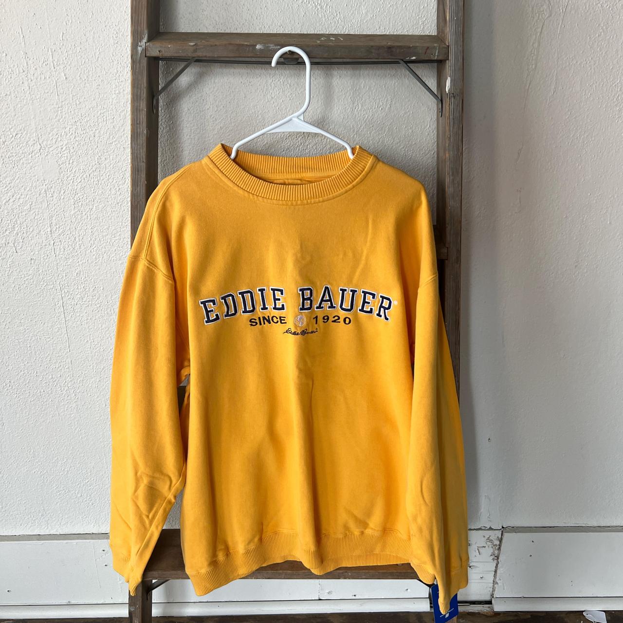 Vintage 90s Crewneck Eddie Bauer Bright Color... - Depop
