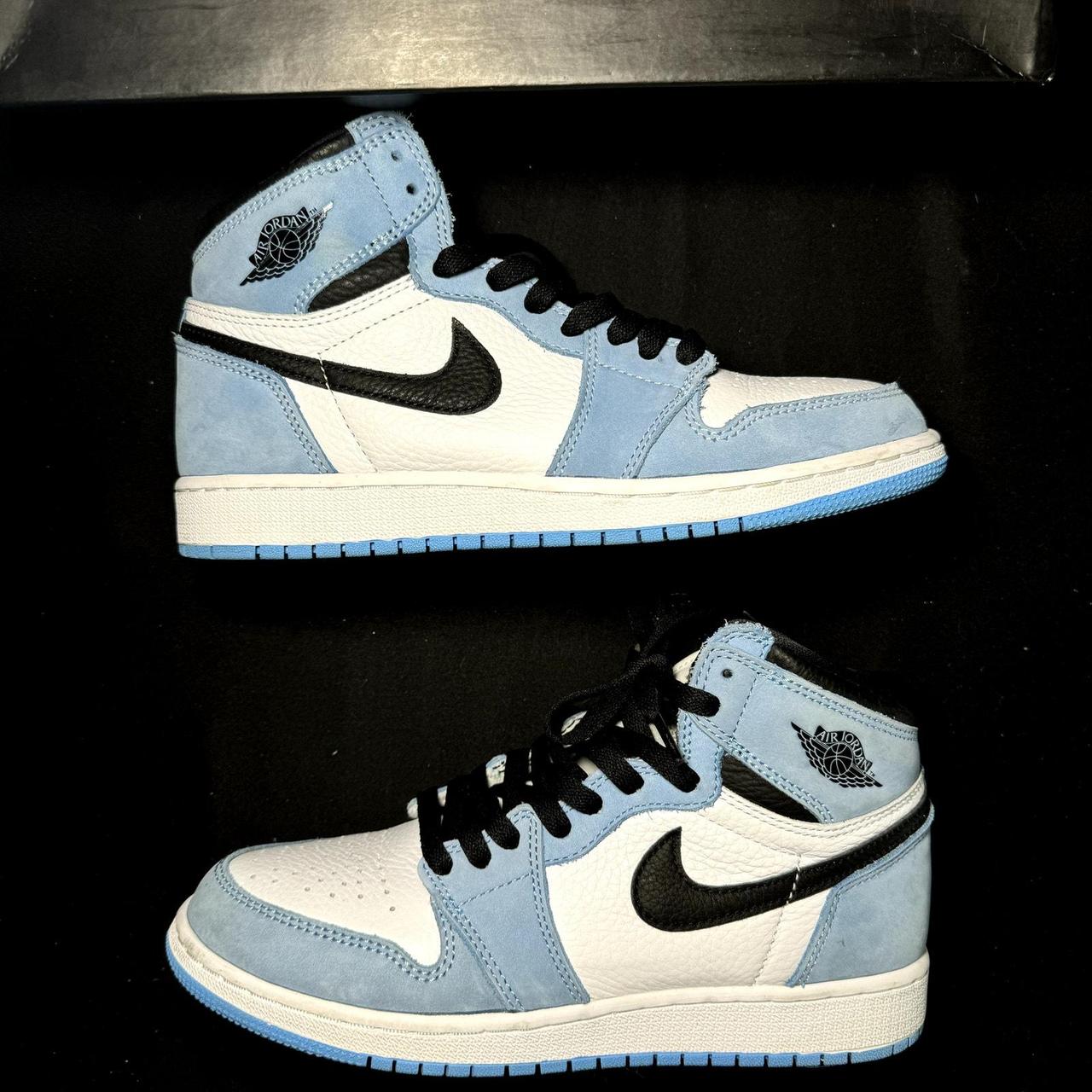 Nike Air Jordan 1 Retro High OG GS University Blue | Depop Nike Air Jordan 1 Retro High OG GS University Blue | Depop