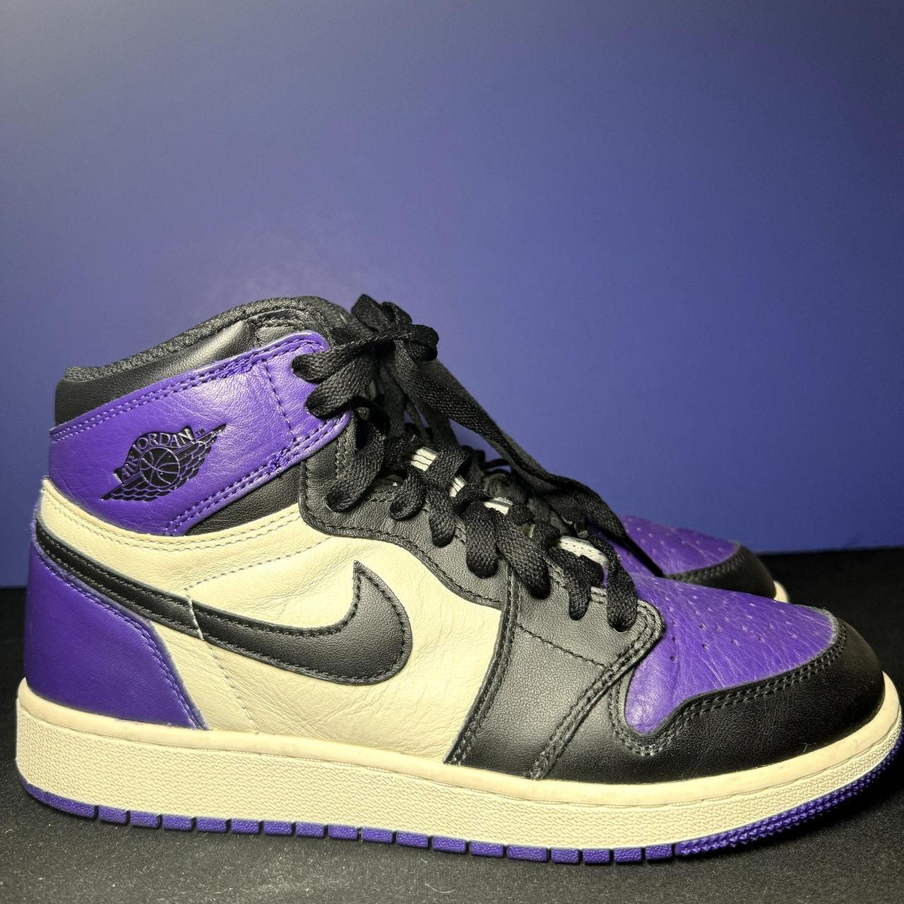 Air jordan 1 retro high og gs court purple online