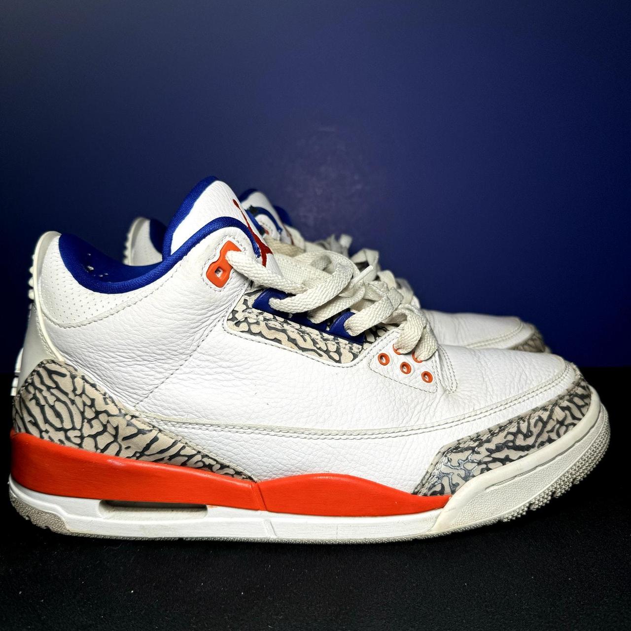 Nike Air Jordan 3 Retro Knicks Men s Shoes Size 9.5. Depop