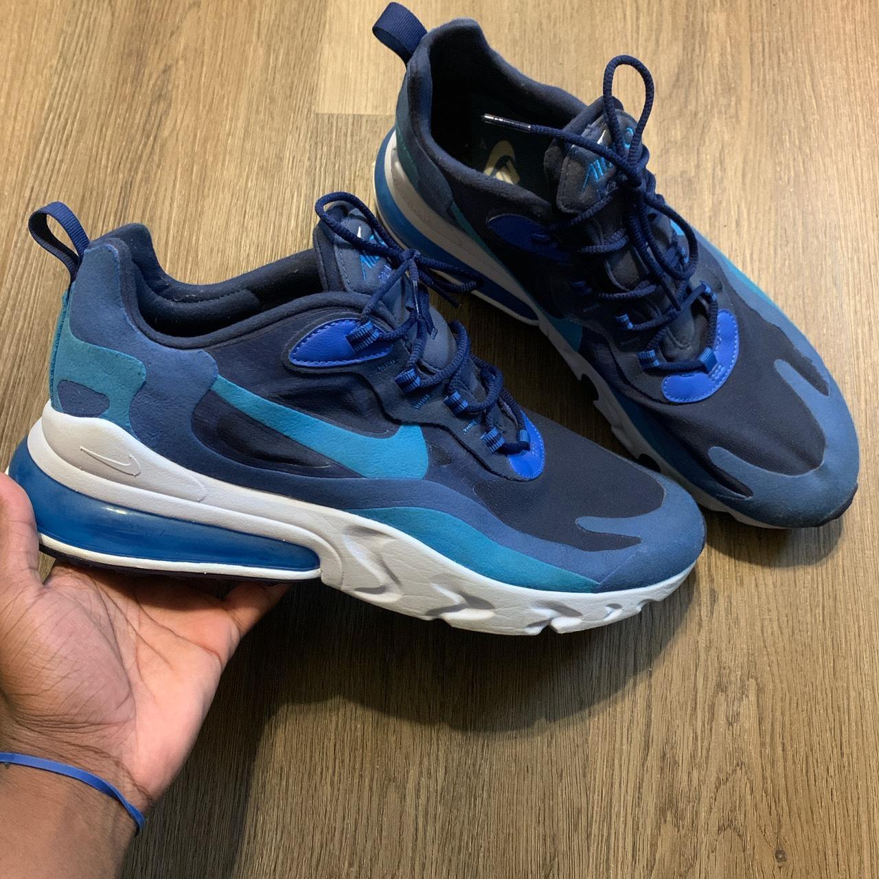 Nike Men's Blue Trainers | Depop