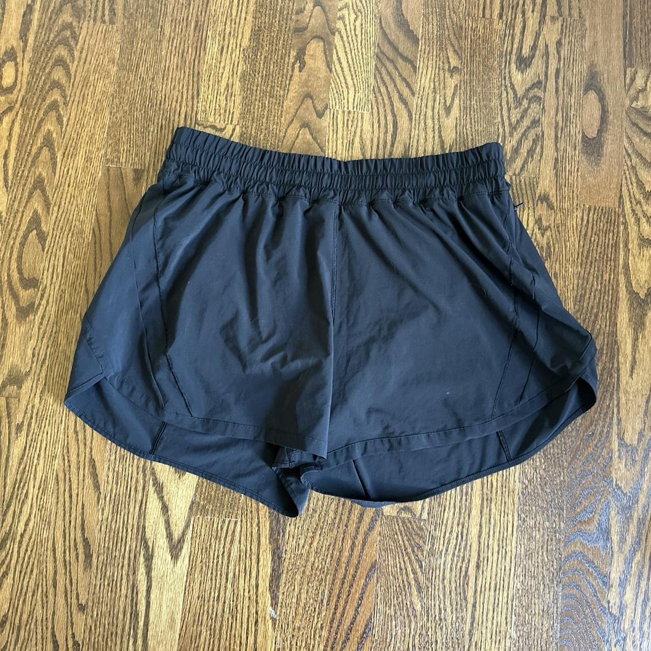 lululemon running shorts! barely worn, no flaws! tag... - Depop