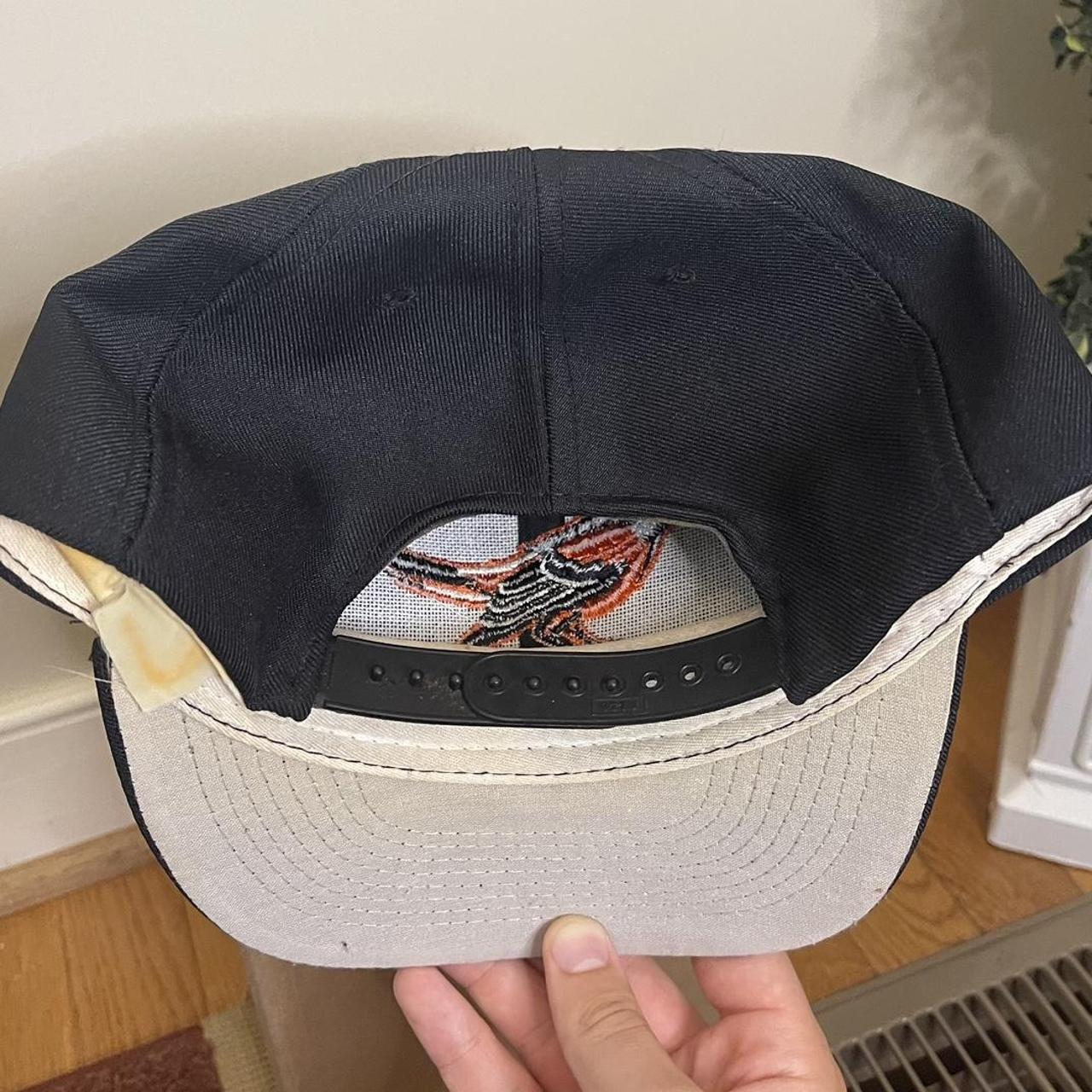 Vintage 90's Baltimore Orioles strapback hat. Crisp - Depop