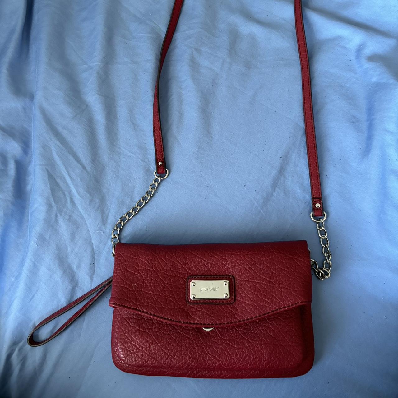 Nine west store red bag