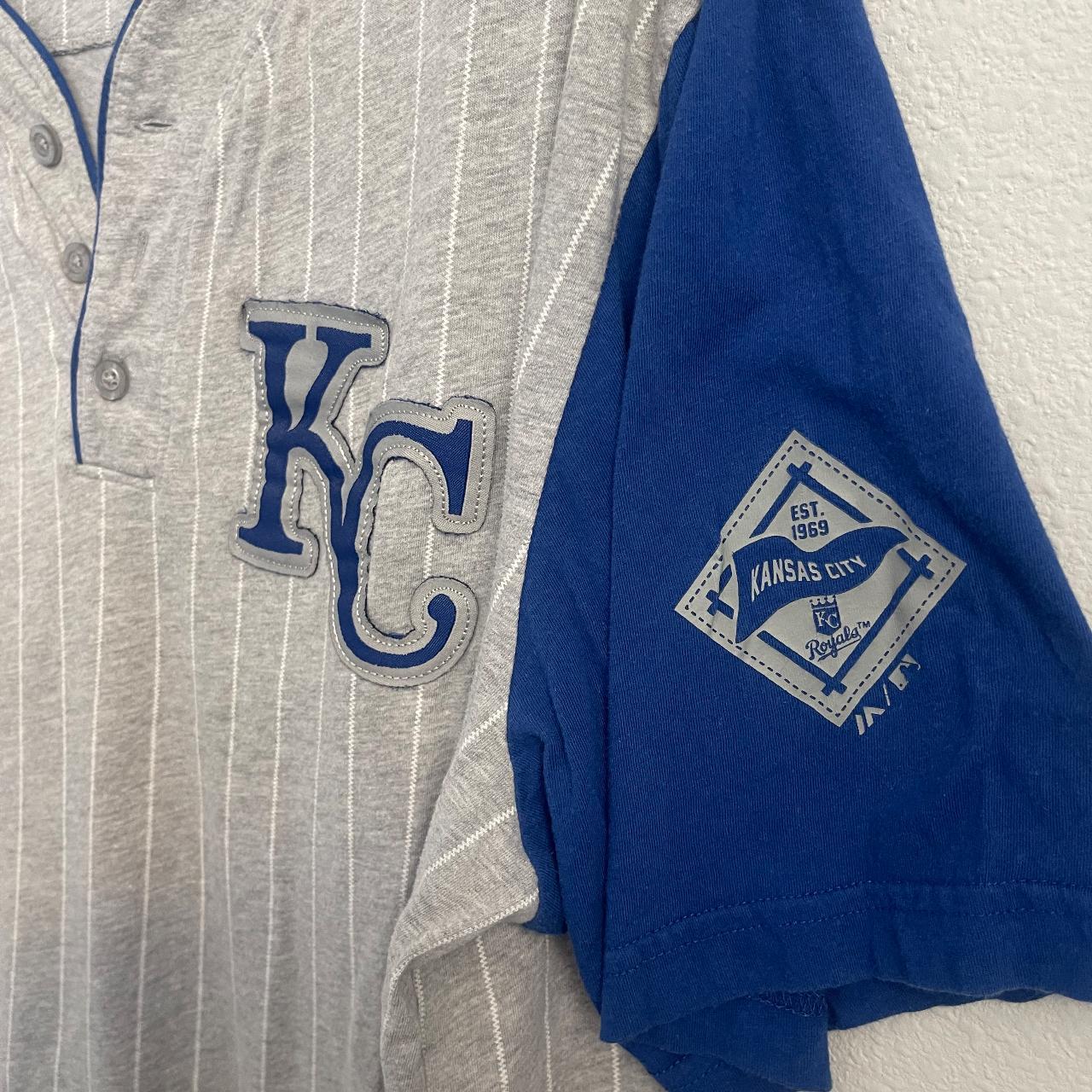 Majestic FlexBase Kansas City Royals Blank Jersey - Depop