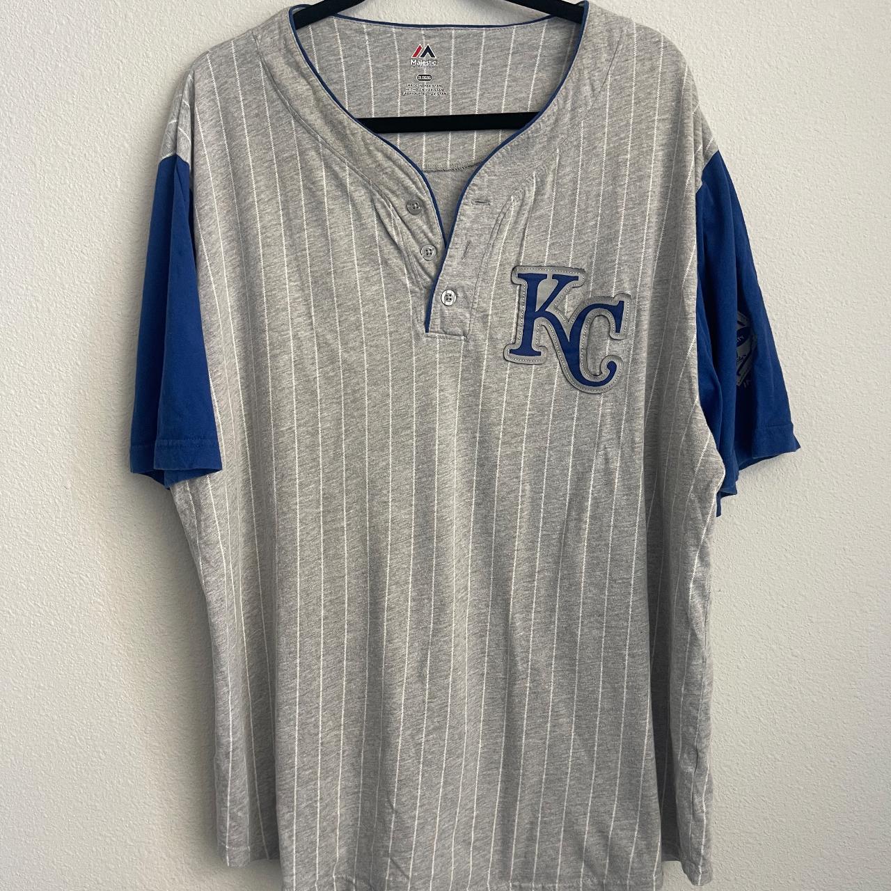 Majestic FlexBase Kansas City Royals Blank Jersey - Depop