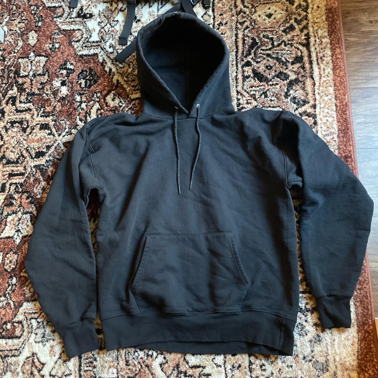 hanes ultimate cotton blank hoodie size M... - Depop