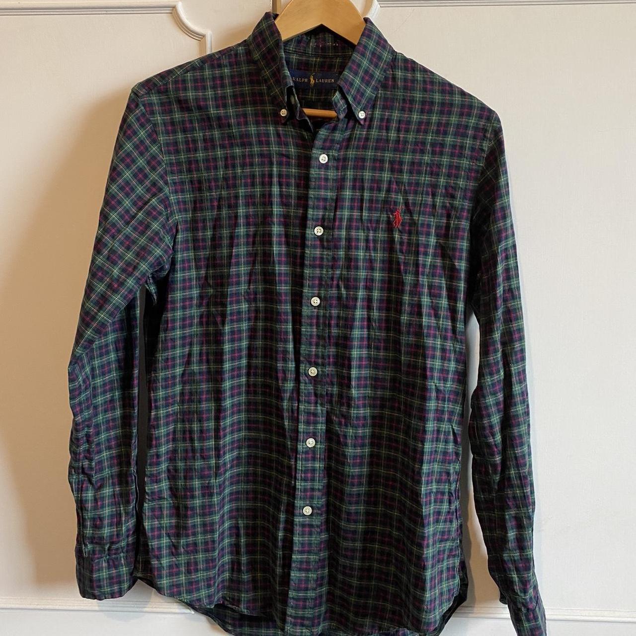 Ralph Lauren plaid shirt Size - S #ralphlauren - Depop