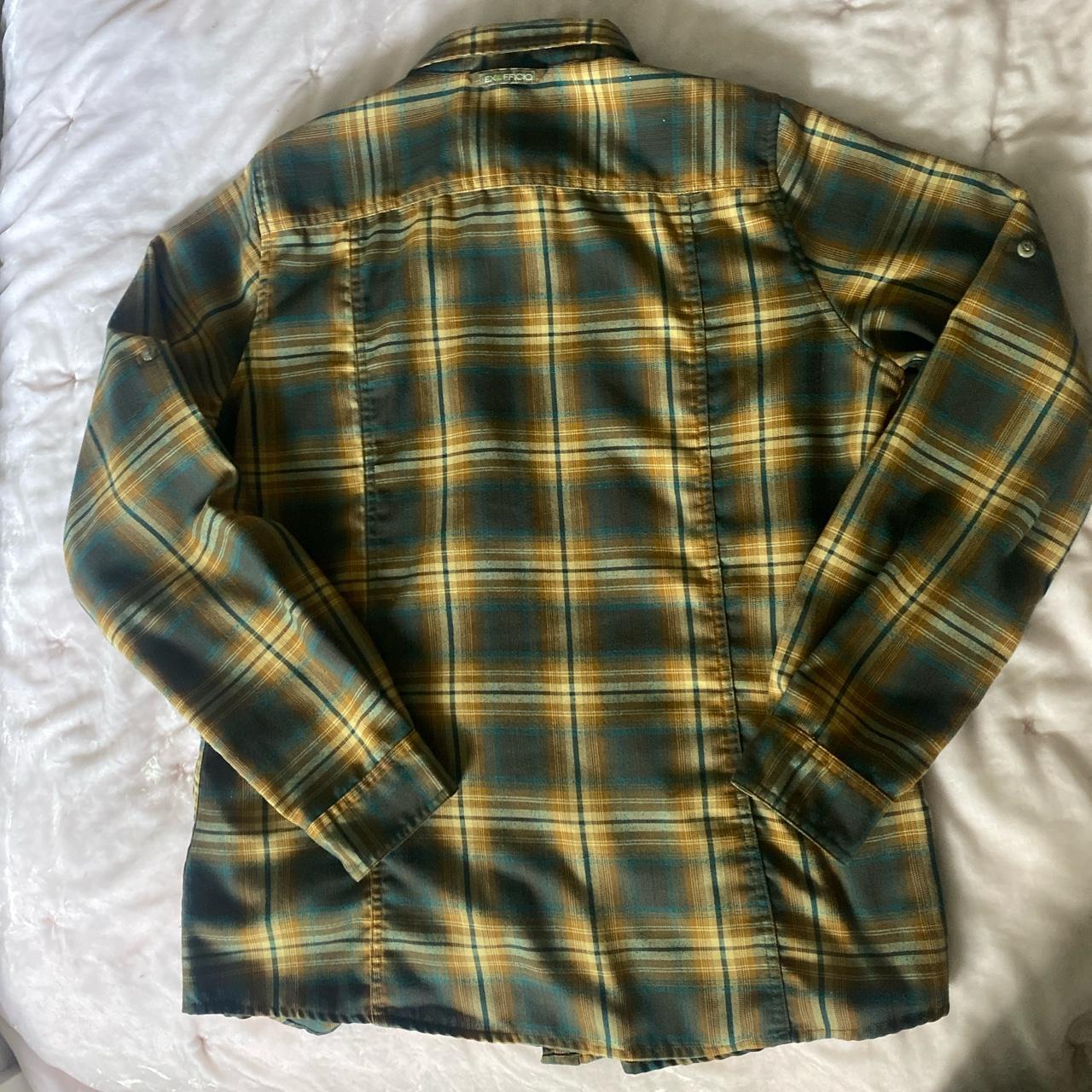ExOfficio Men's Green and Tan Shirt (2)