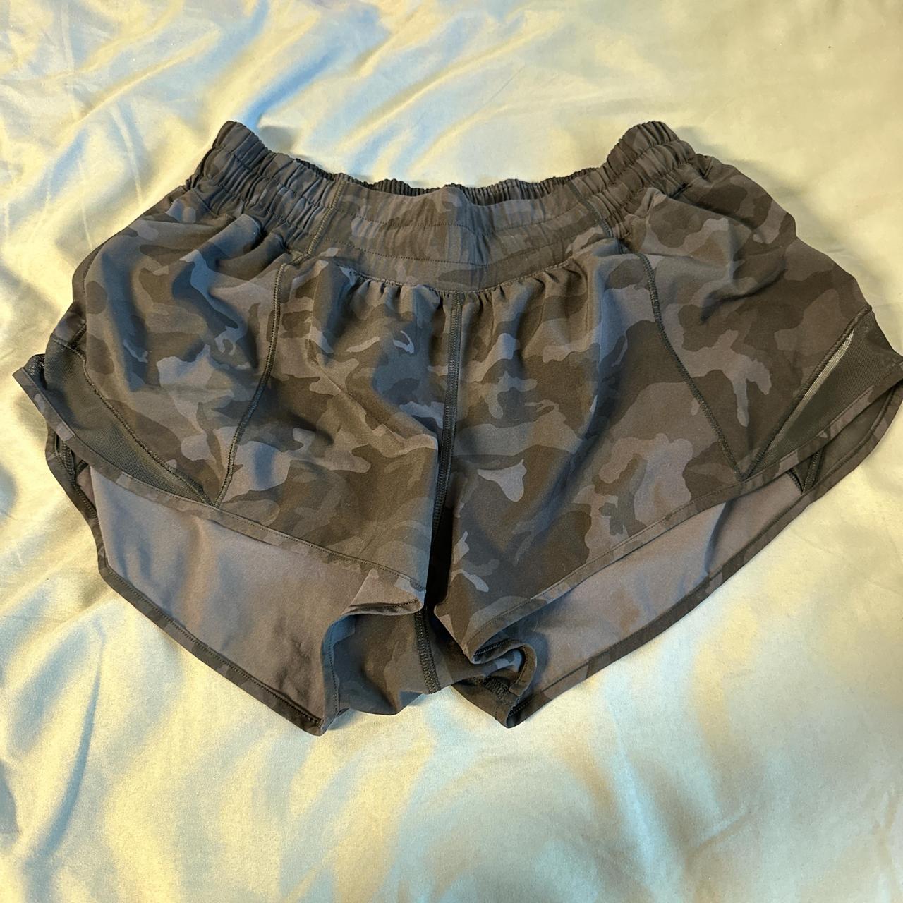 Lululemon Hotty Hot Shorts Lot of popular 2! Camo Sz 6