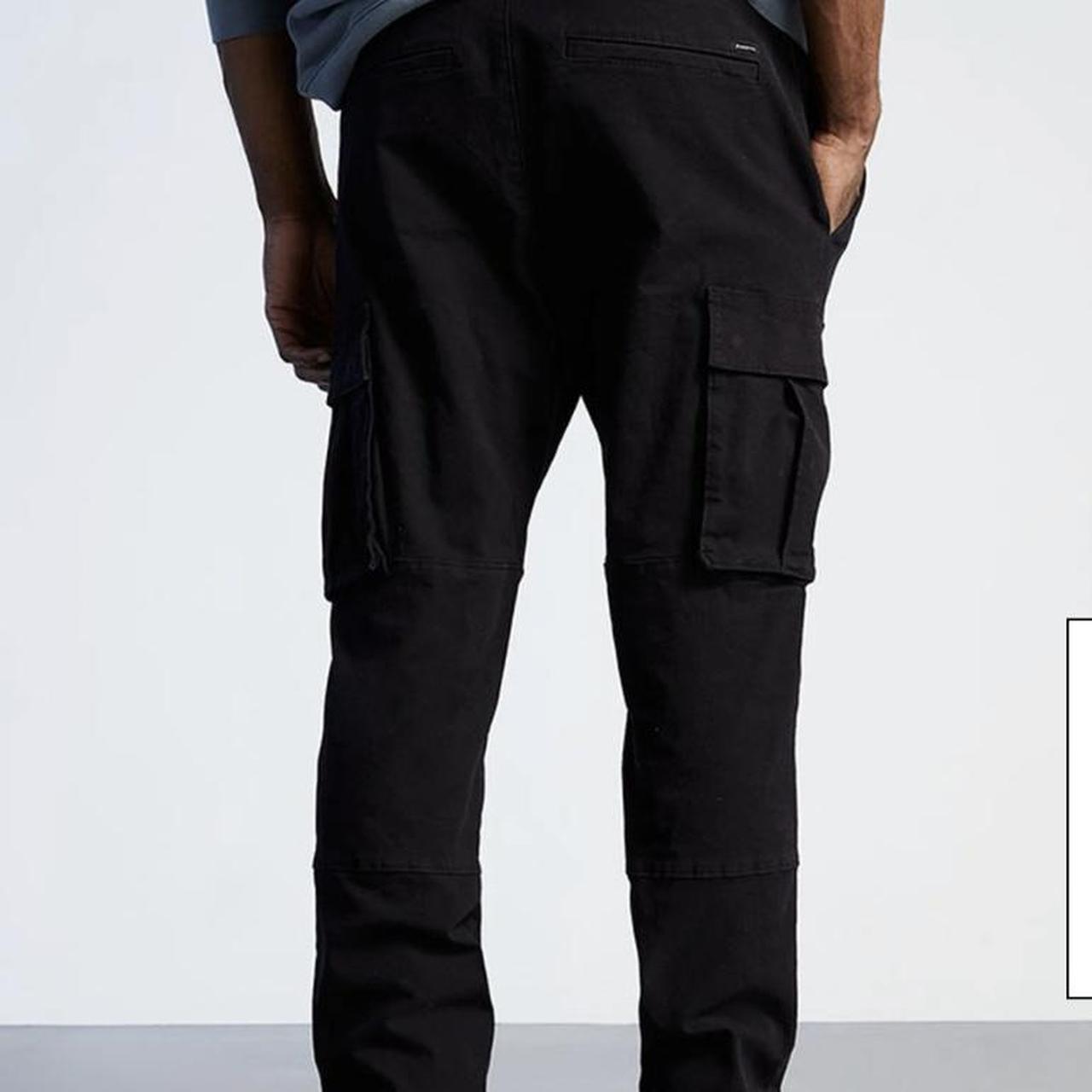 PacSun Men's Black Trousers Depop