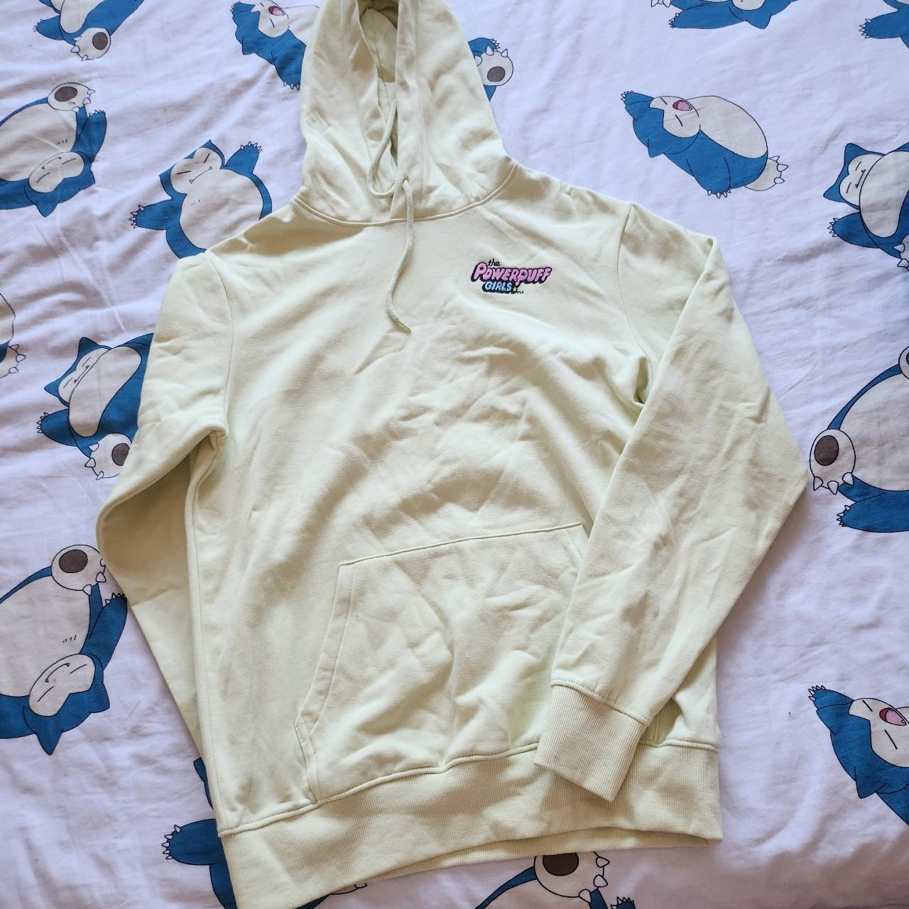 Powerpuff girls printed hoodie from h m. Size S Depop