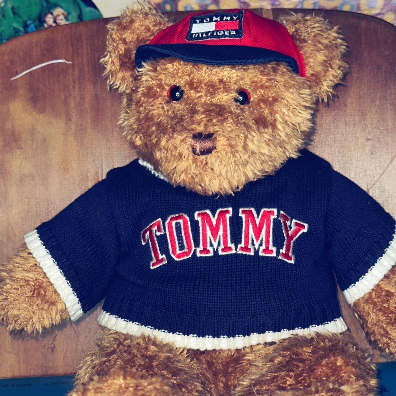 Tommy hilfiger clearance teddy bear sweater