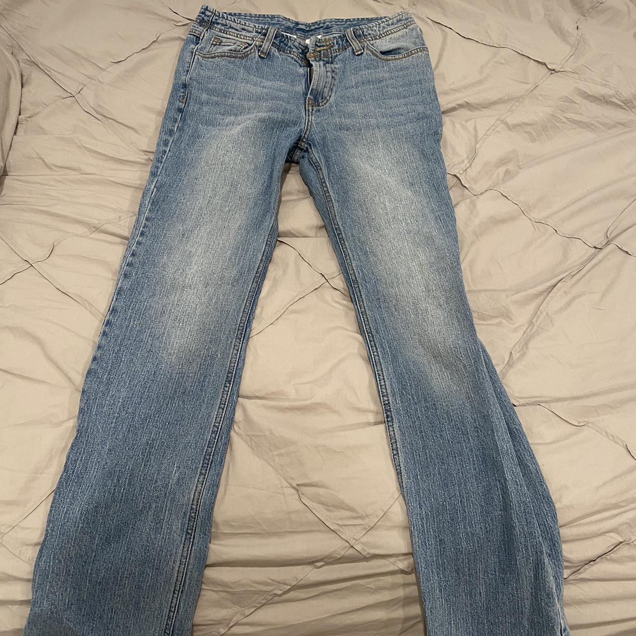 Brandy Melville Jeans Women's Small Brielle 90s Low... - Depop