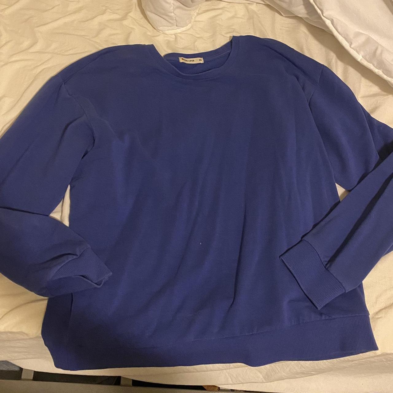 Marine Layer Women's Blue Sweatshirt