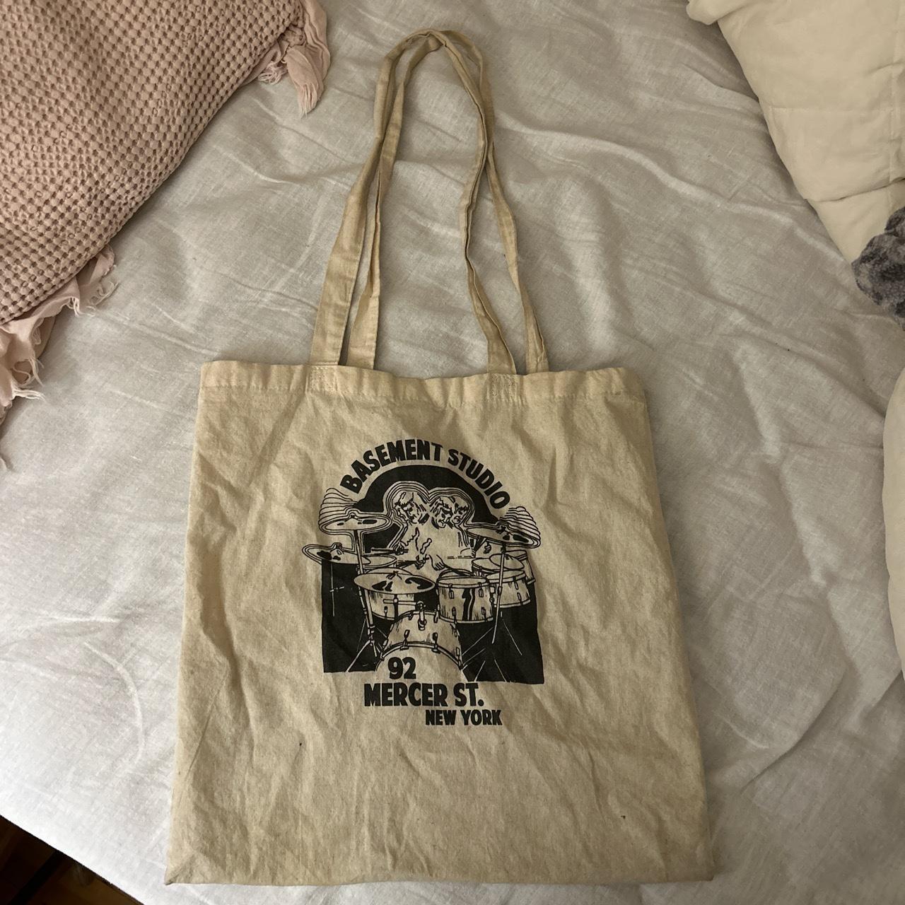 Brandy Melville Tote Bag - Basement Studio Good quality - Depop