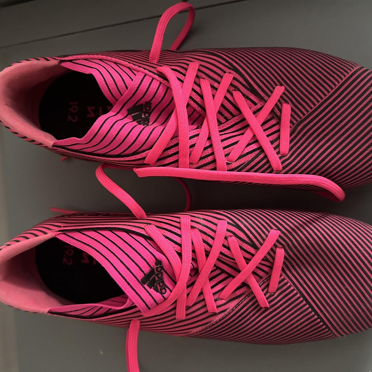 Adidas Nemeziz football boots Pink/back Size Depop