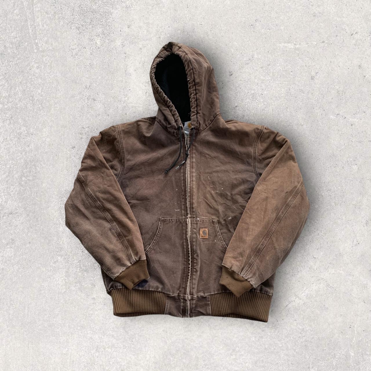 Carhartt Men's Brown Jacket | Depop