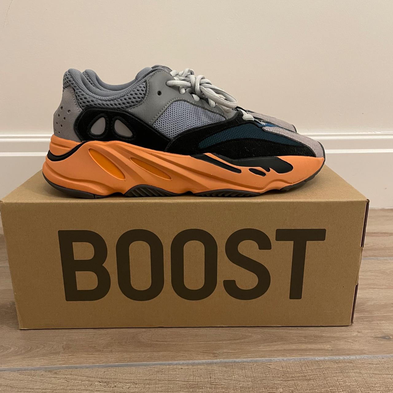 Yeezy 700 Orange Wash Amazing condition only worn... - Depop