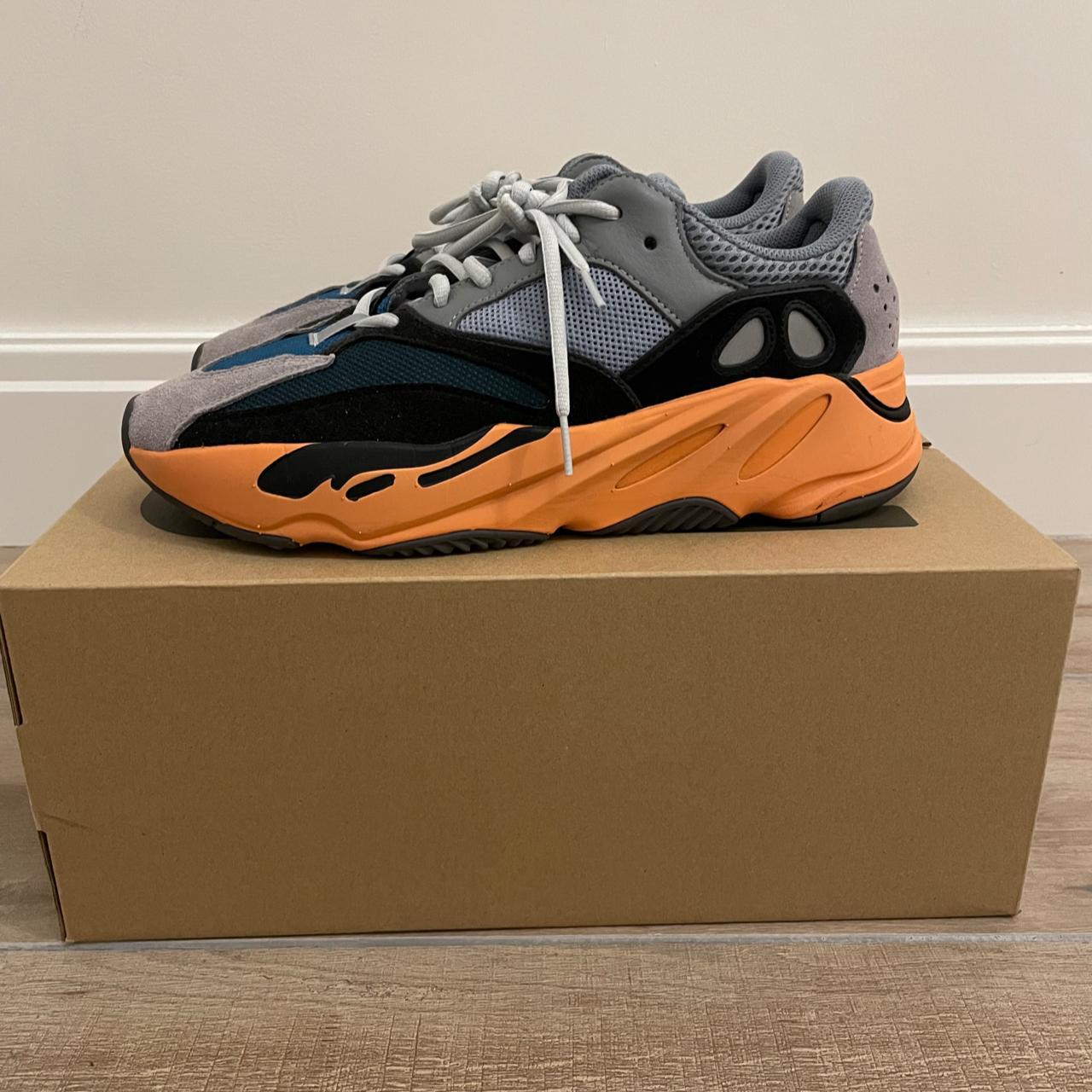 Yeezy 700 Orange Wash Amazing condition only worn... - Depop