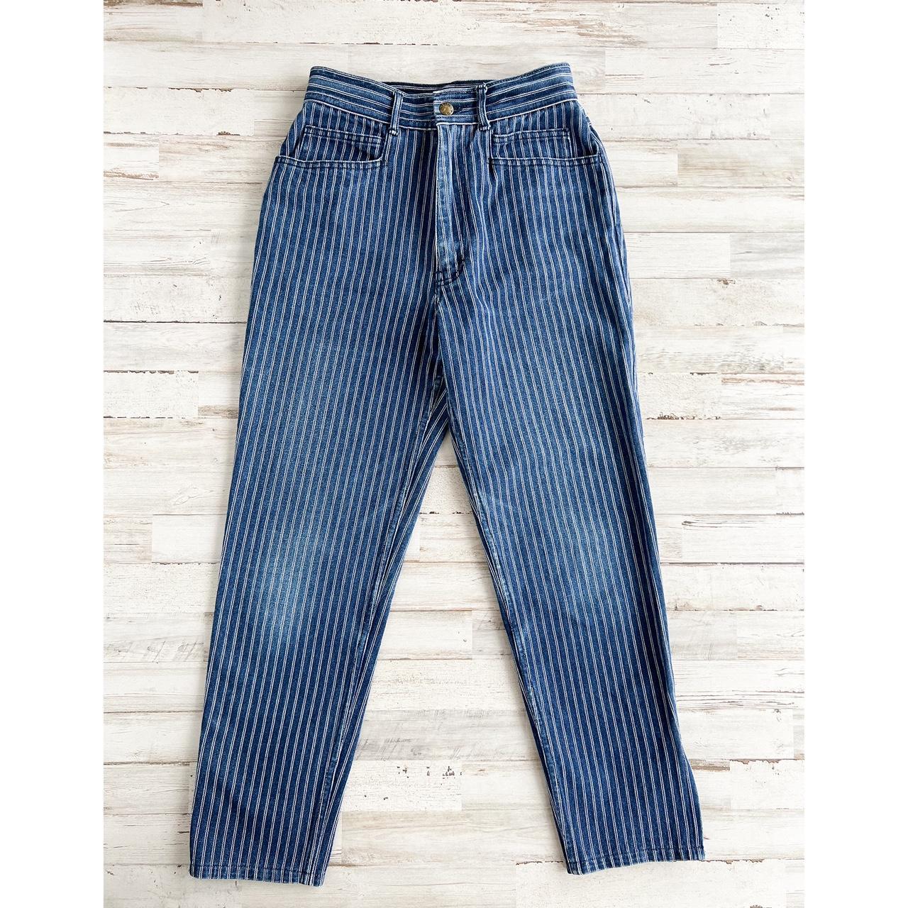 Vintage good Gitano High Rise Stripped Jeans