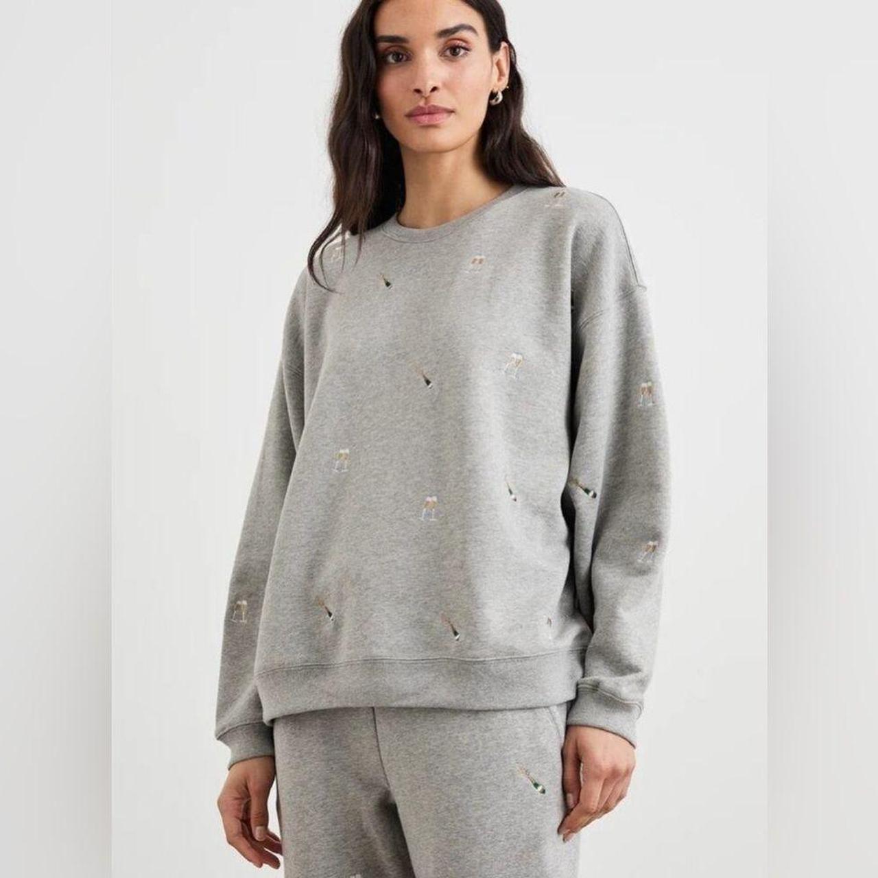 Rails Women's Sweatshirt - Grey/Gold - M – Rails … - image 2