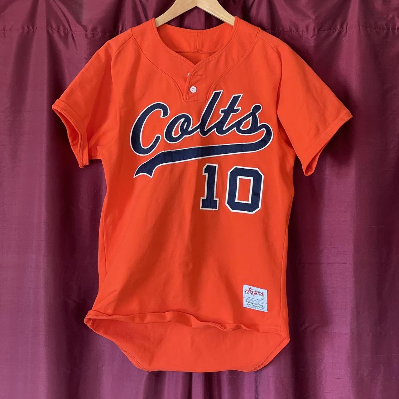 VINTAGE COLTS JERSEY #10 ~unsure of the history - Depop