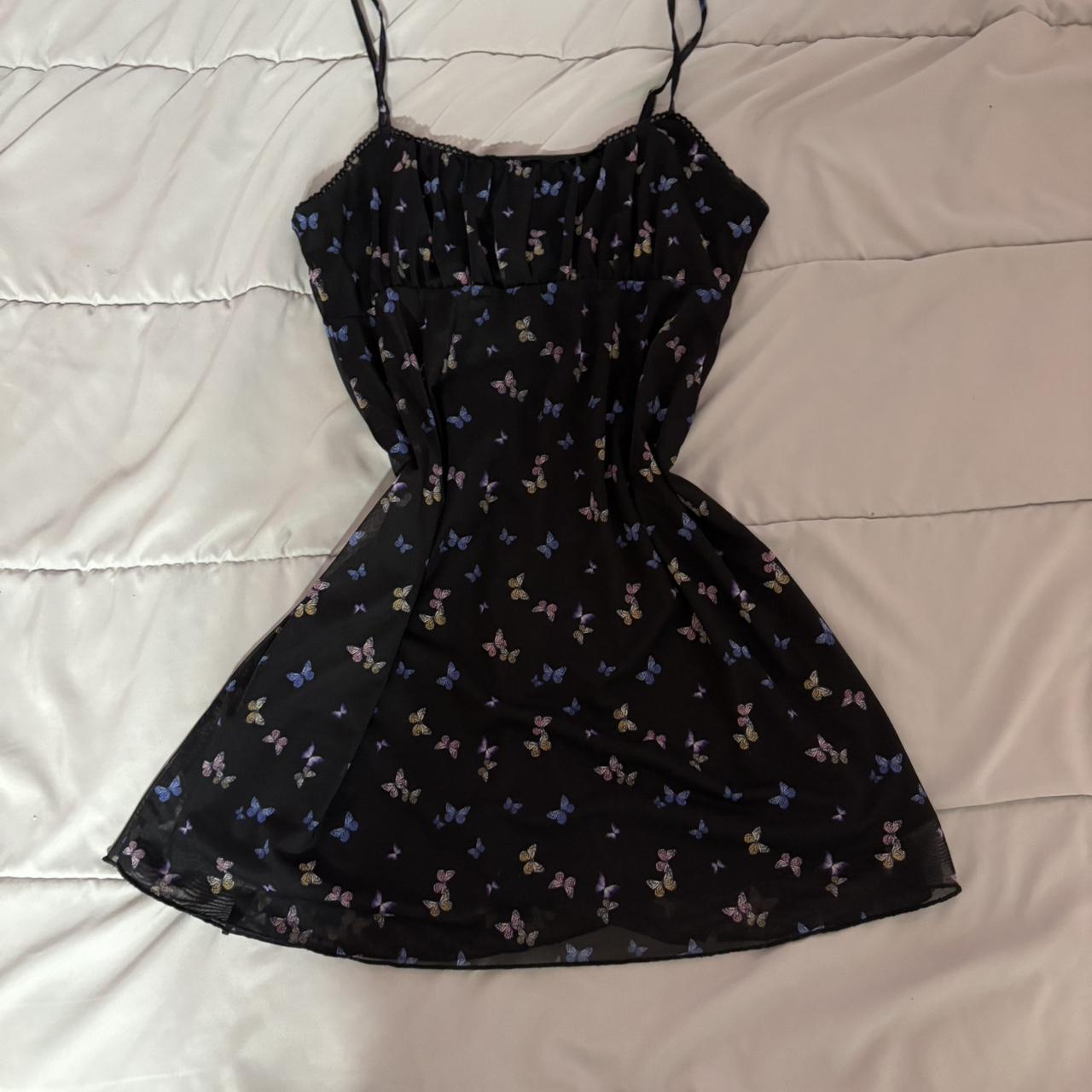 Aeropostale Women's Dress Black/Multi L – Aeropostale Black