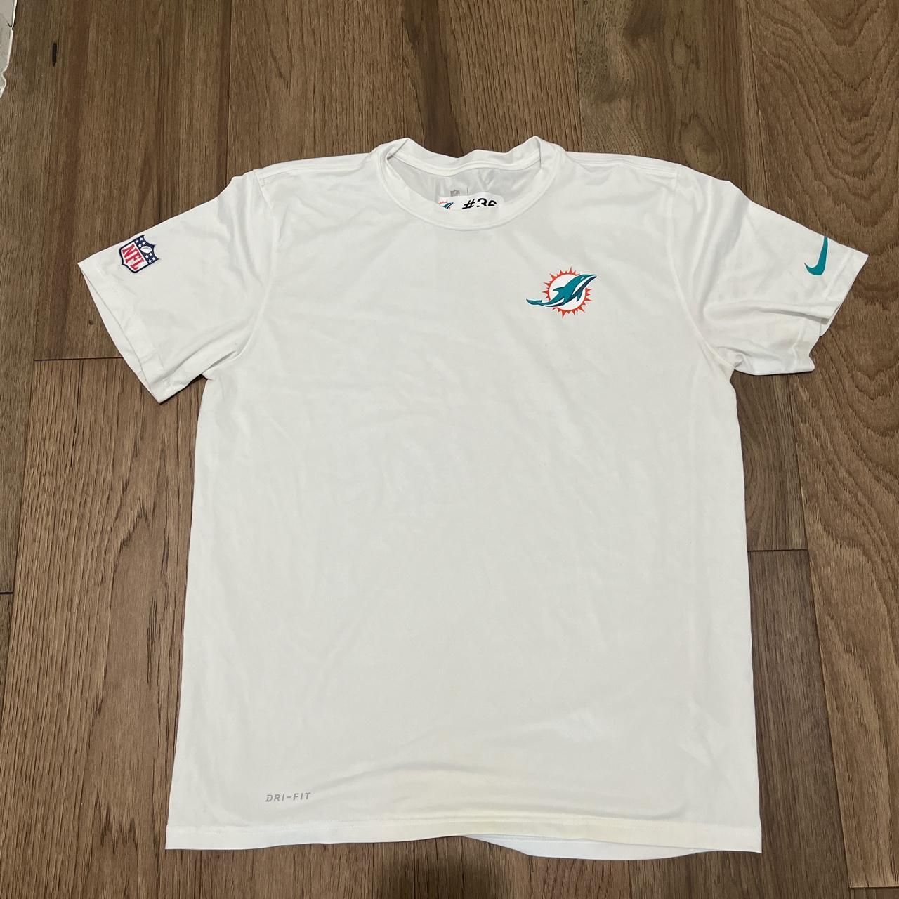 Dri Fit Miami Dolphins Tee #drifit #dolphins #miami - Depop