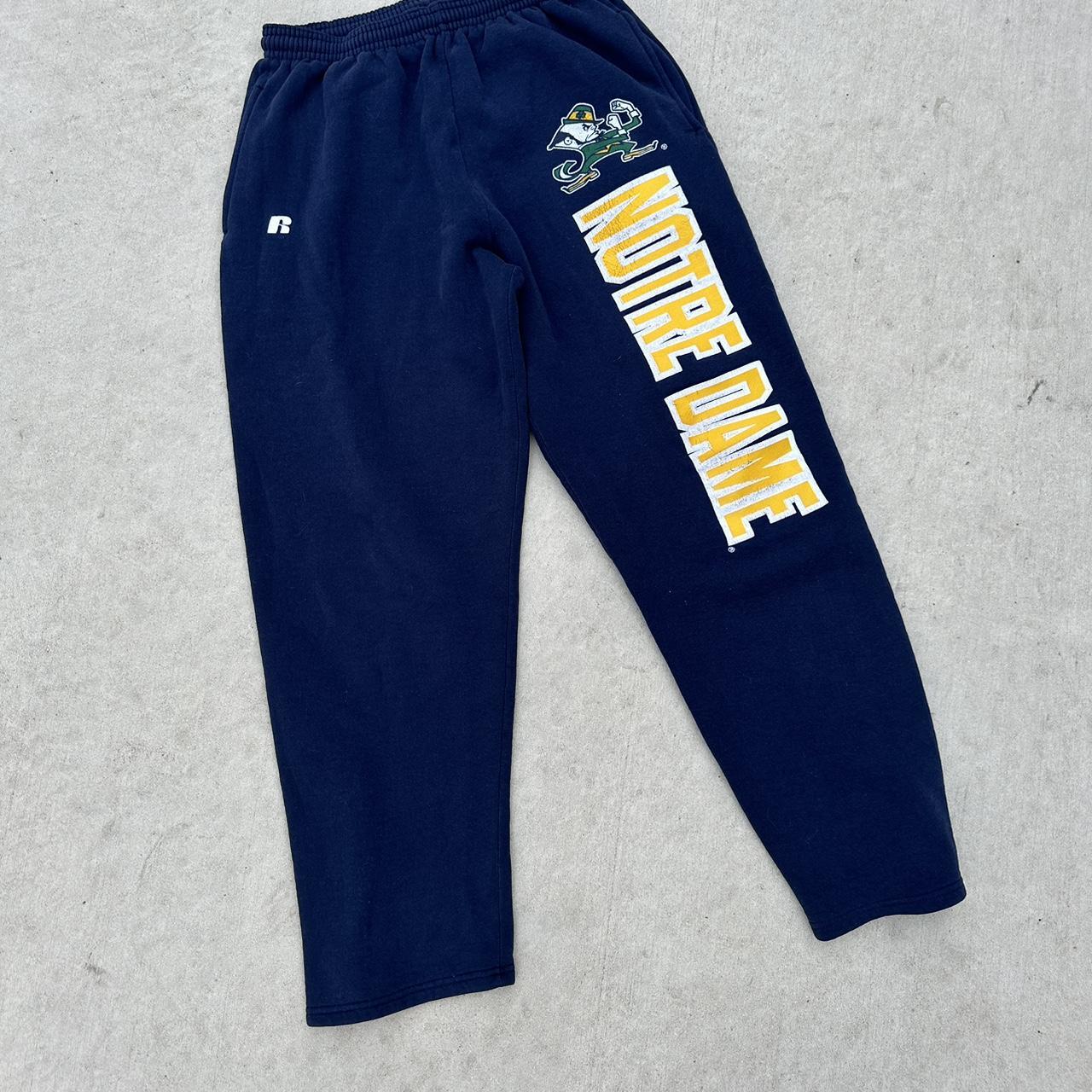 Notre dame russel athletic pants size Small very - Depop