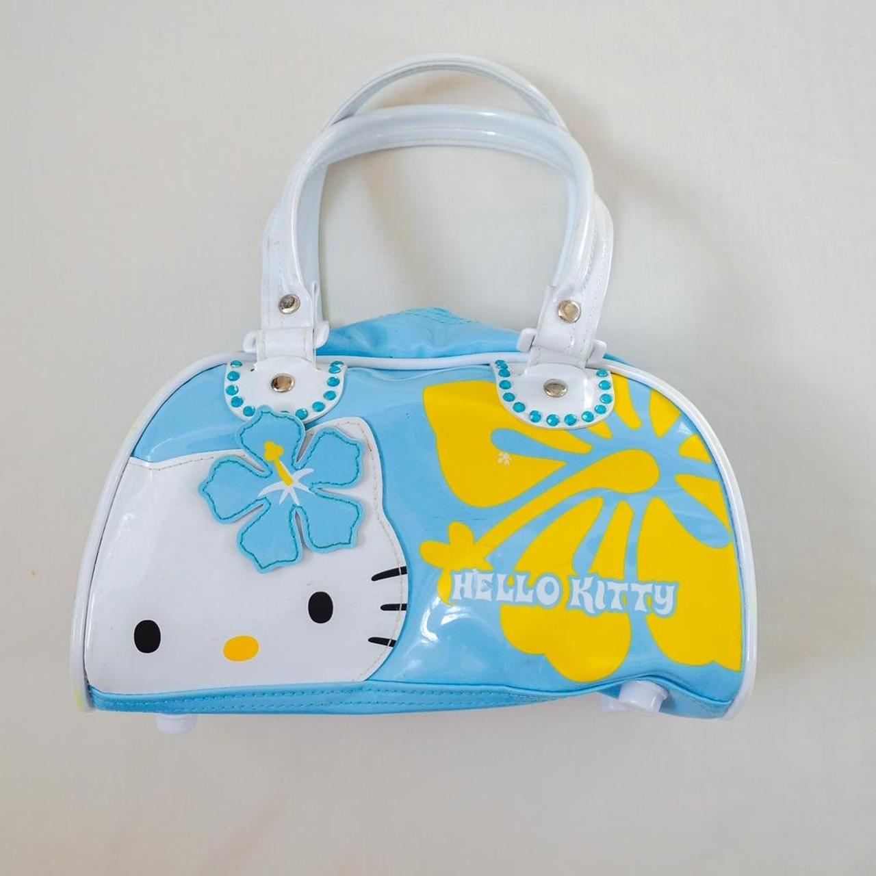 NWT Vintage 2009 Sanrio Hello Kitty Hawaii Plumeria Kawaii Hobo Purse deals Bag