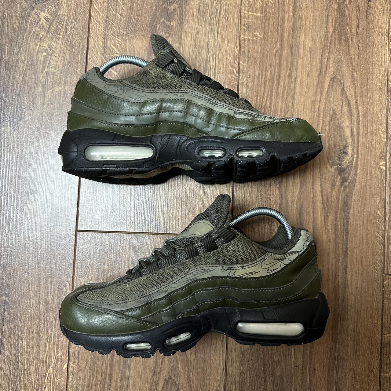 Nike Air Max 95 Reflective Green Trainers, UK Size 7... - Depop