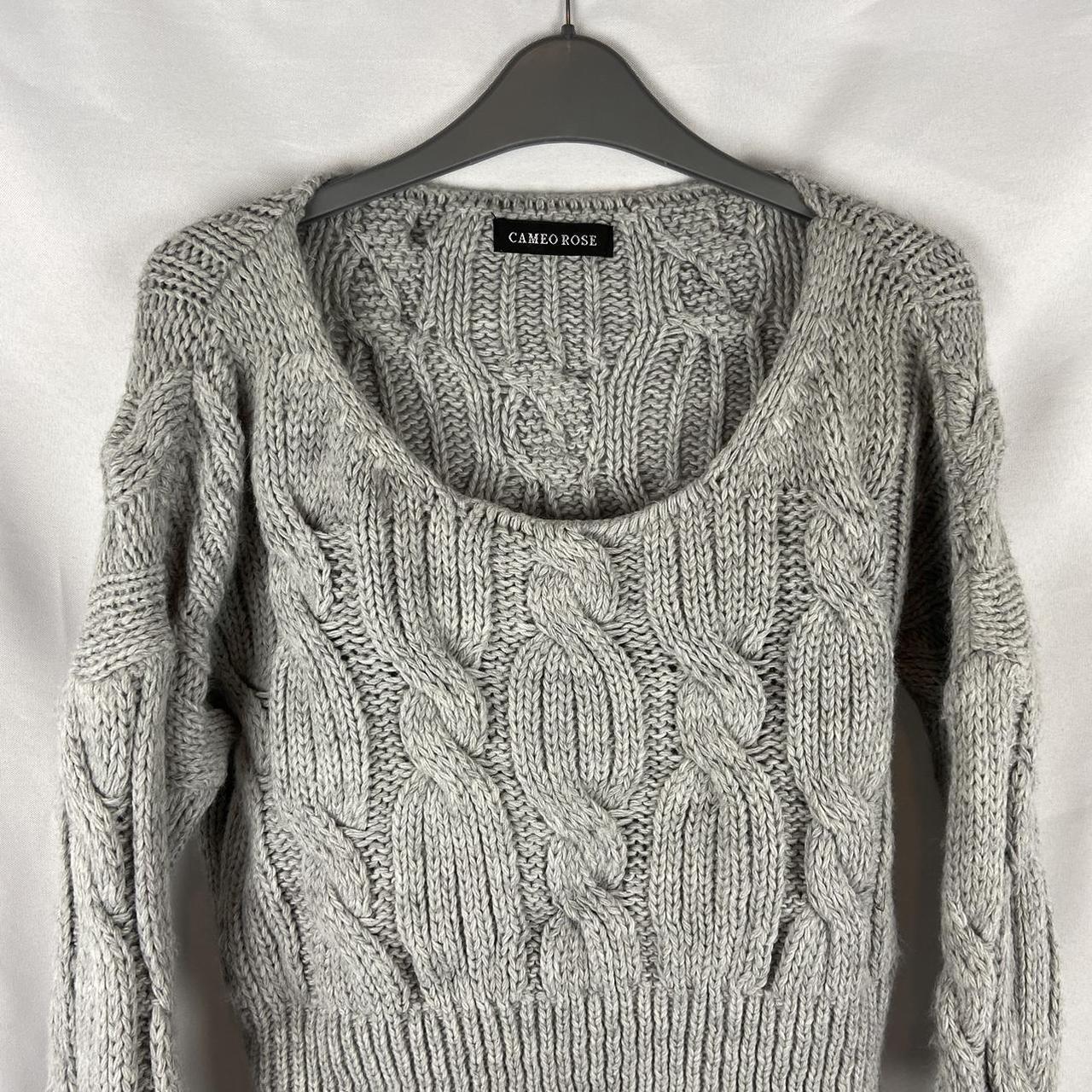 Cameo rose grey jumper hotsell