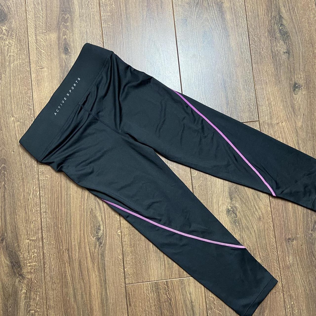 F F Active Thermal Sports Short Leggings Black with