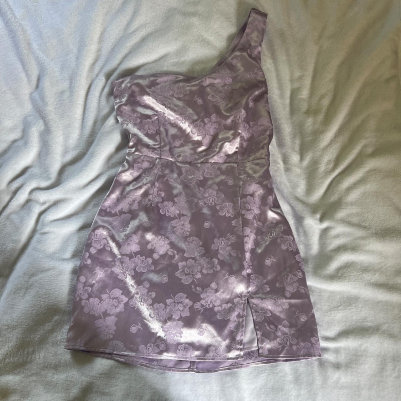 Lucy in the Sky Women's Purple Dress Depop