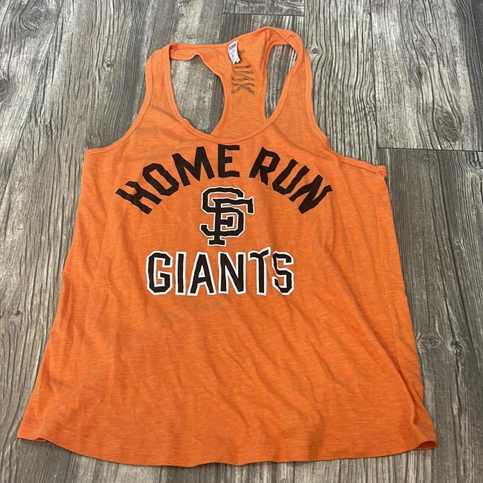 VS Pink SF Giants Baseball Shirt ✨ Victoria's - Depop