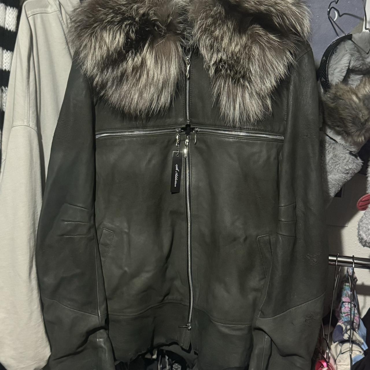 14th addiction fur jacket xl