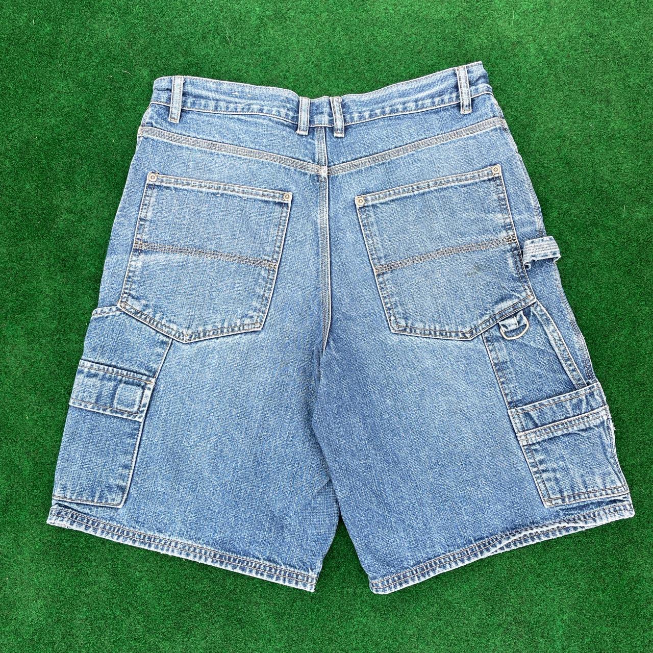 Faded Glory Men's Blue Shorts Depop