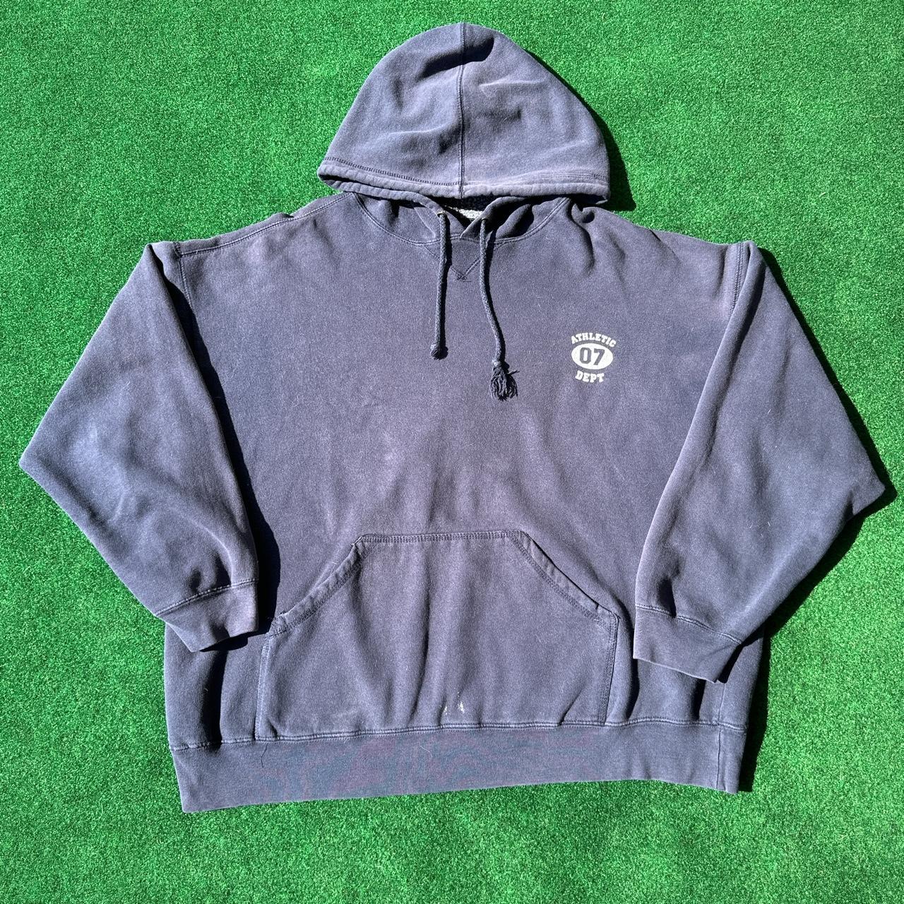 Vintage Athletic Dept Hoodie labeled size xl nice... - Depop