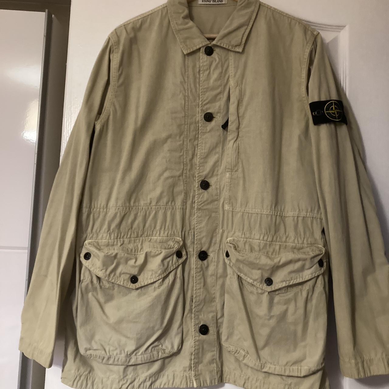 Fashion Stone Island Tela Smerigliata Jacket Tela Smerigliata