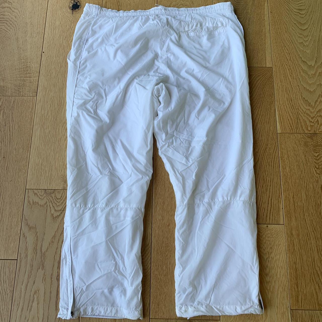 Nike shell tracksuits / joggers White Mens XXL... Depop