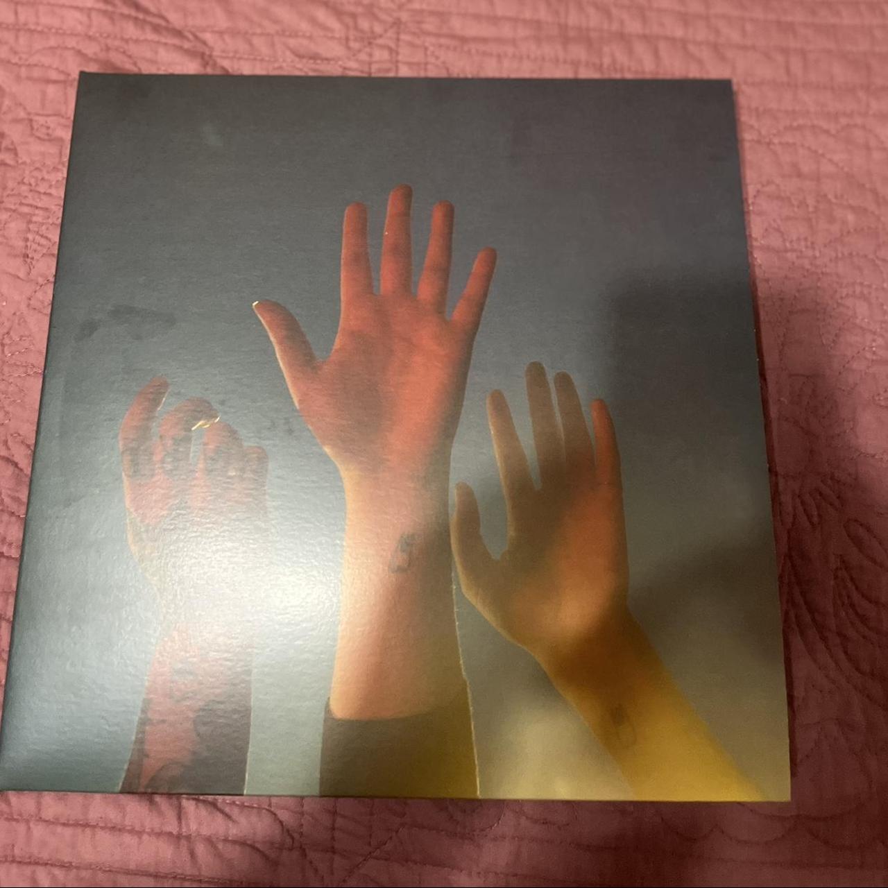 Boygenius blue marble vinyl record in perfect... Depop