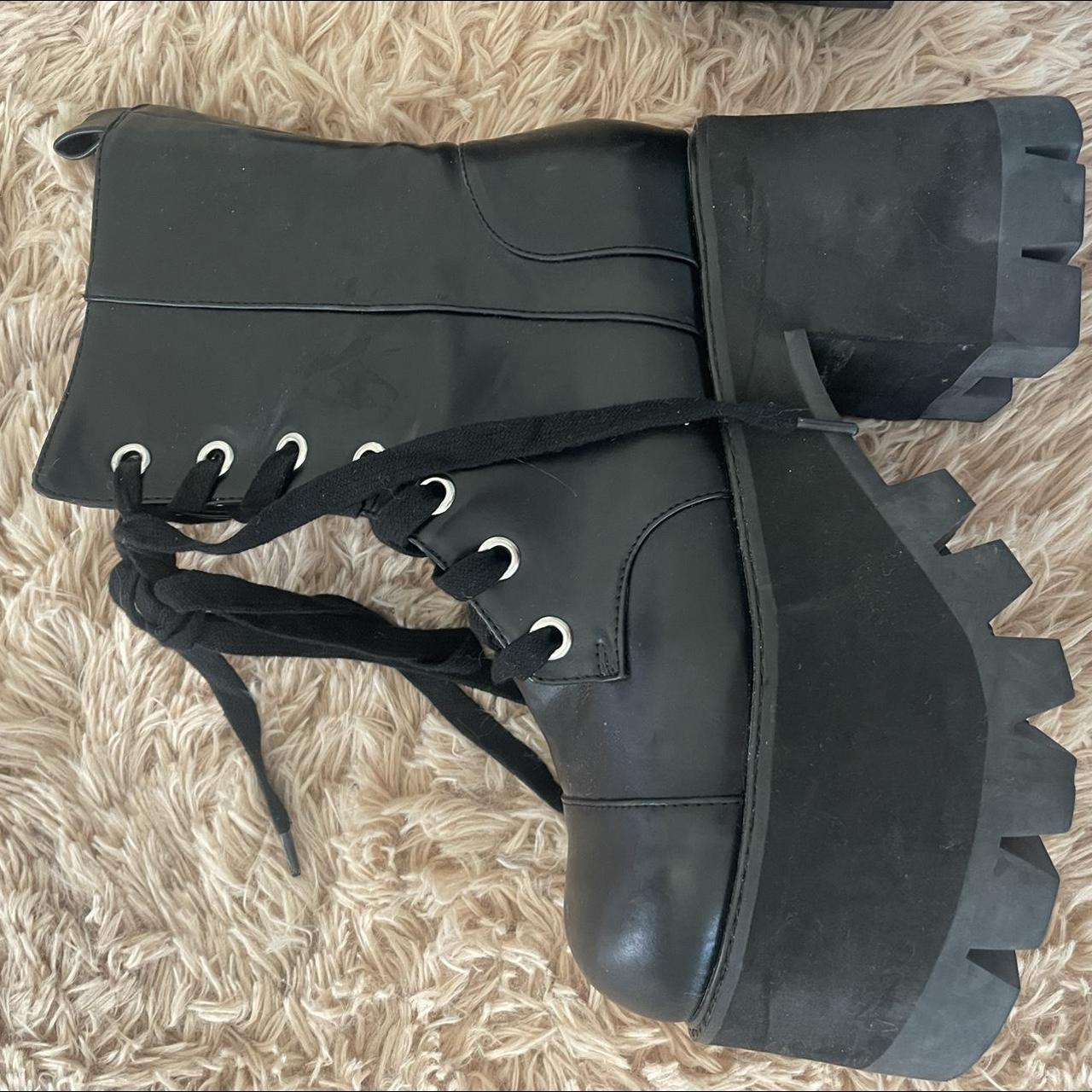 white platform boots dolls kill