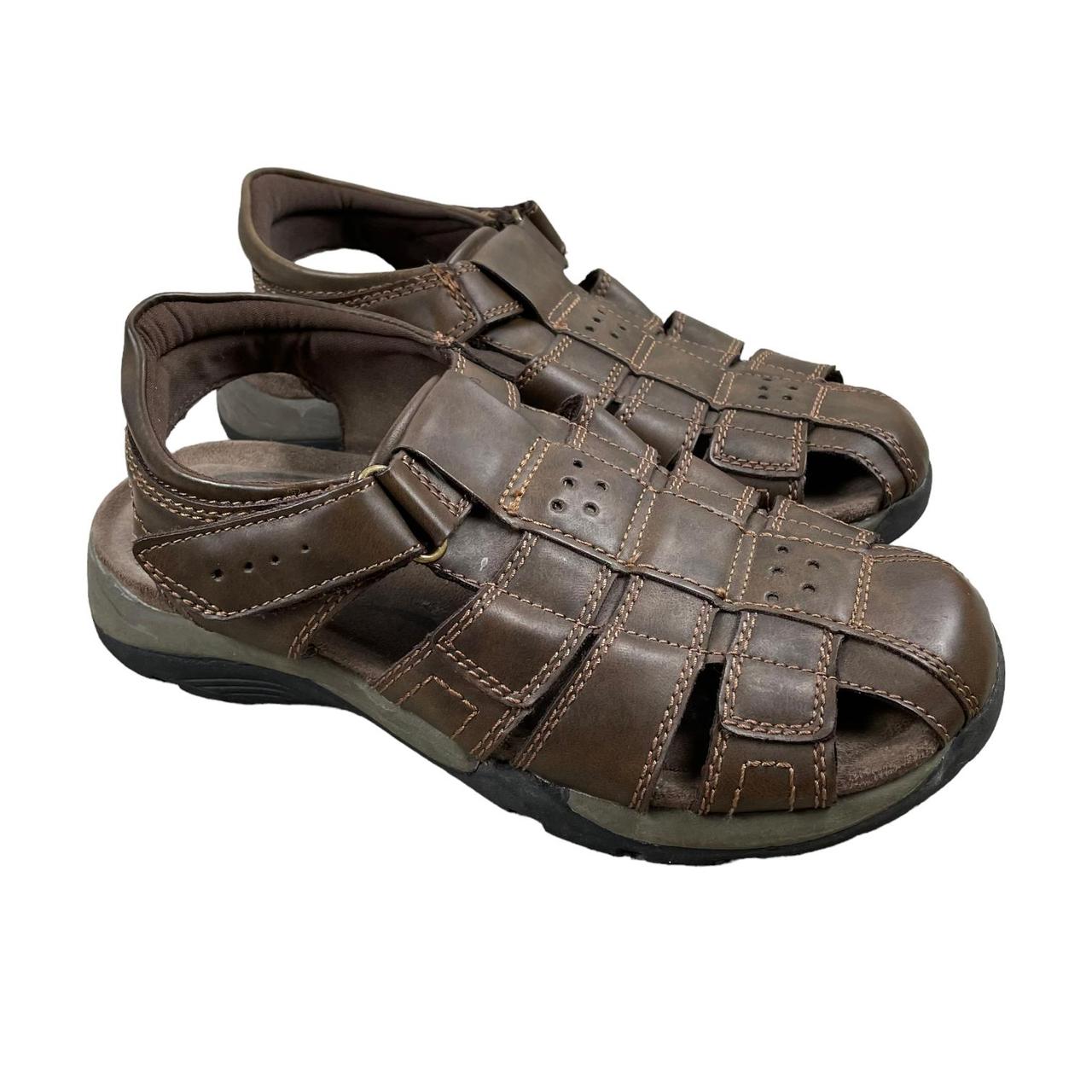 Men's Brown Sandals Depop