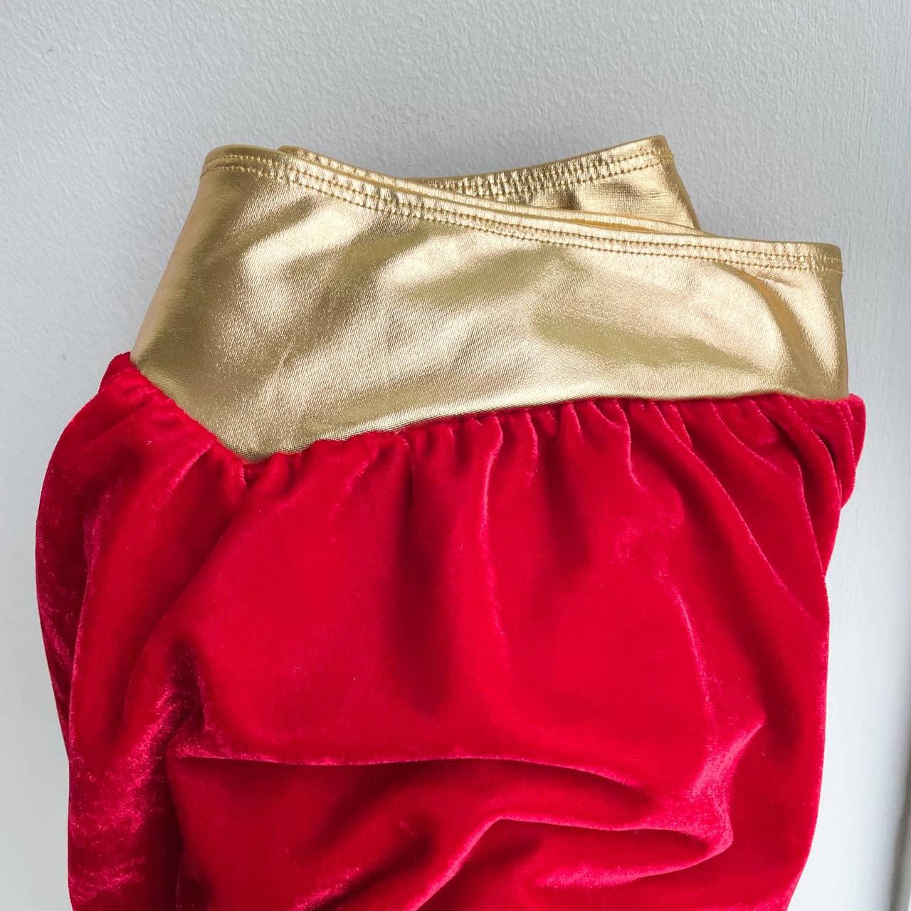 Super Girl Velvet Costume Mini Skirt Size... Depop