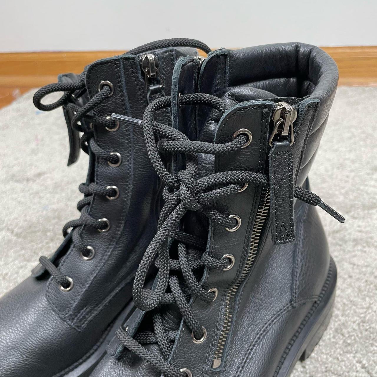 Aquatalia Laila Boots Black Waterproof Leather Depop