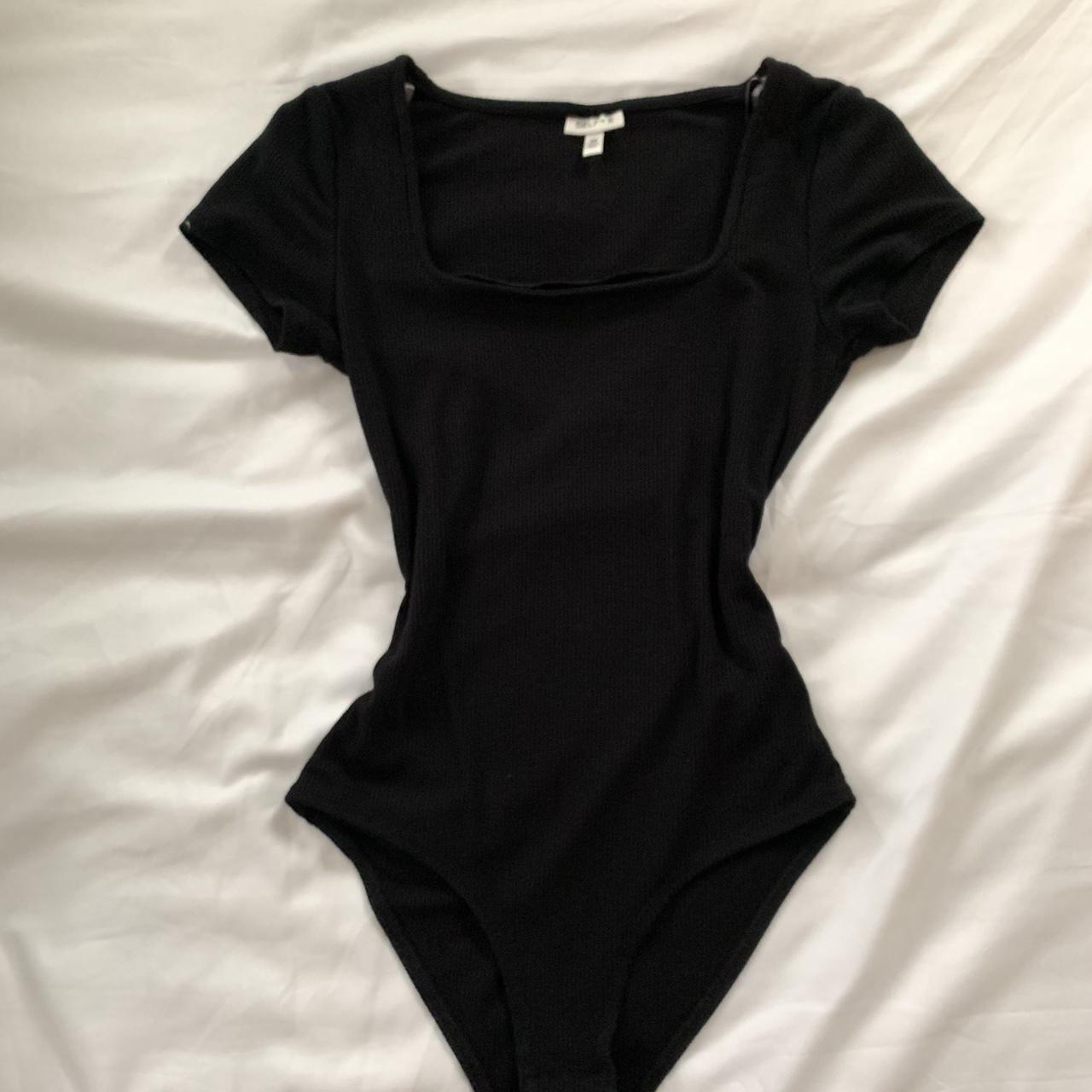 Womens Black Bodysuit Depop