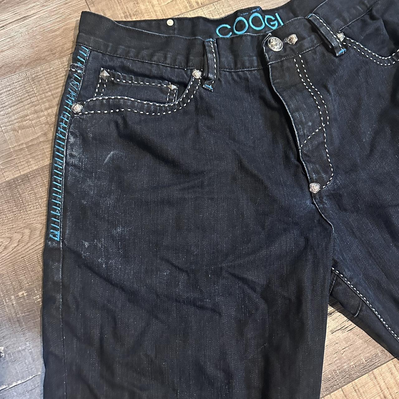 Coogi jeans, waist 36 and legs cut to 24 inch seam.... - Depop