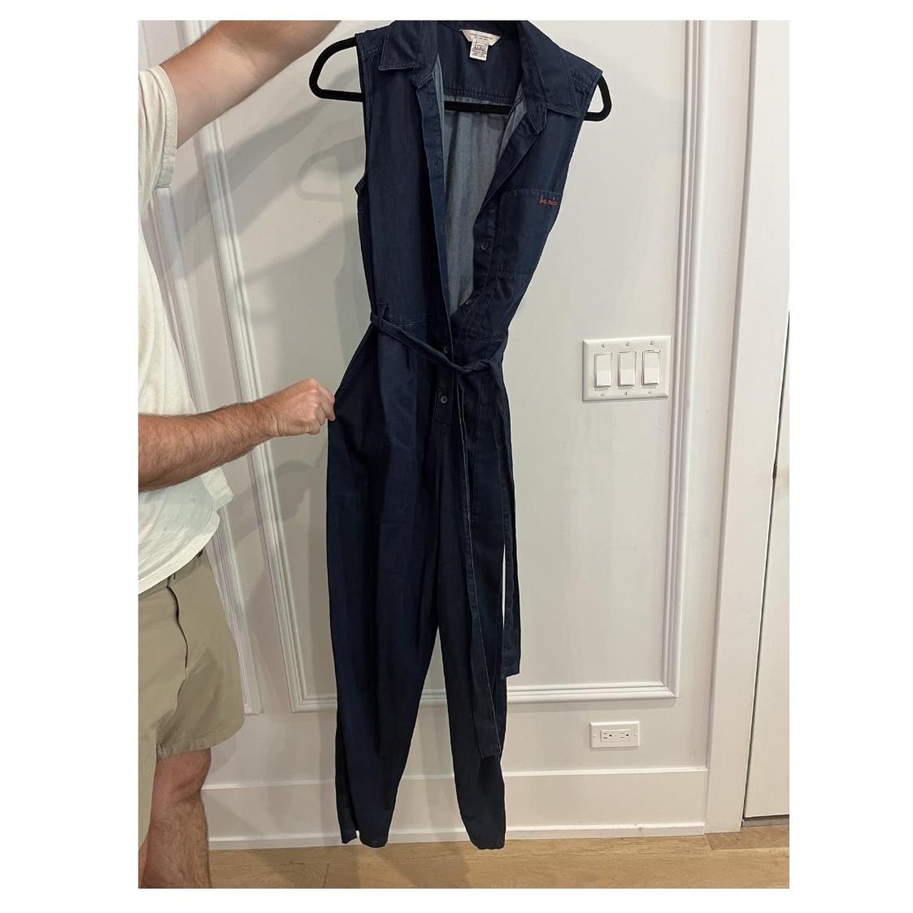 French connection denim orders jumpsuit