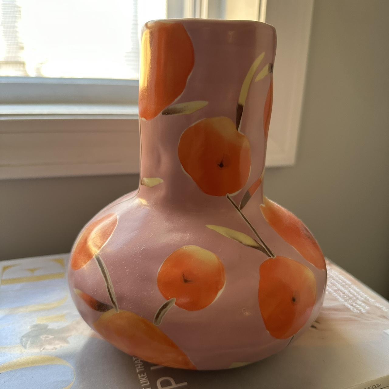 Anthropologie flower vase 7” high x 6” at its... Depop